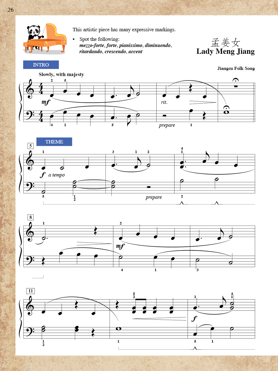 ChordTime® Piano Music from China