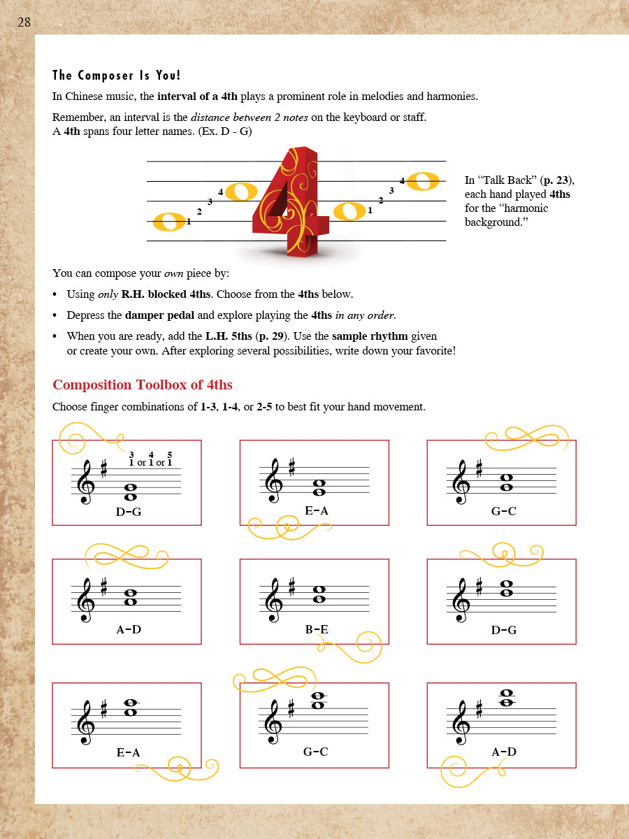 ChordTime® Piano Music from China