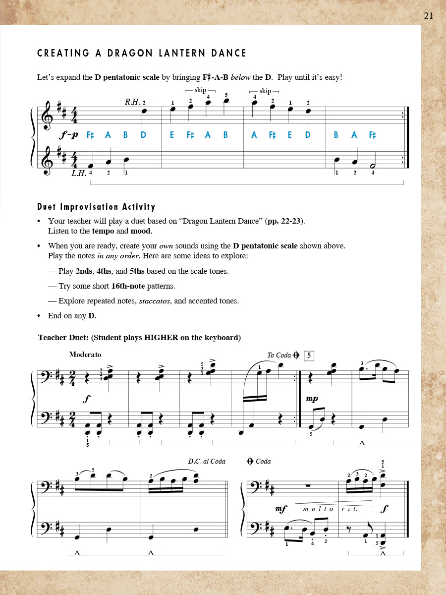 BigTime® Piano Music from China