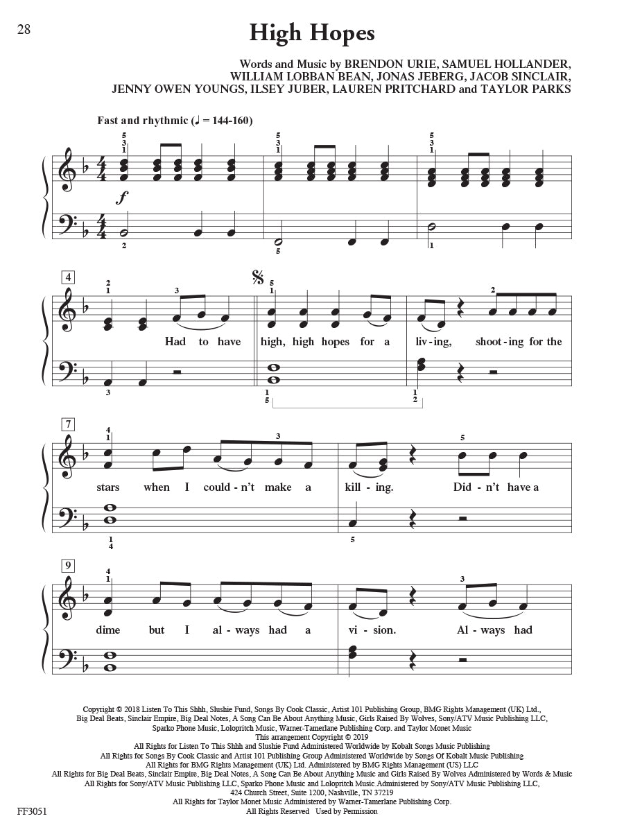 ChordTime® Piano Hits