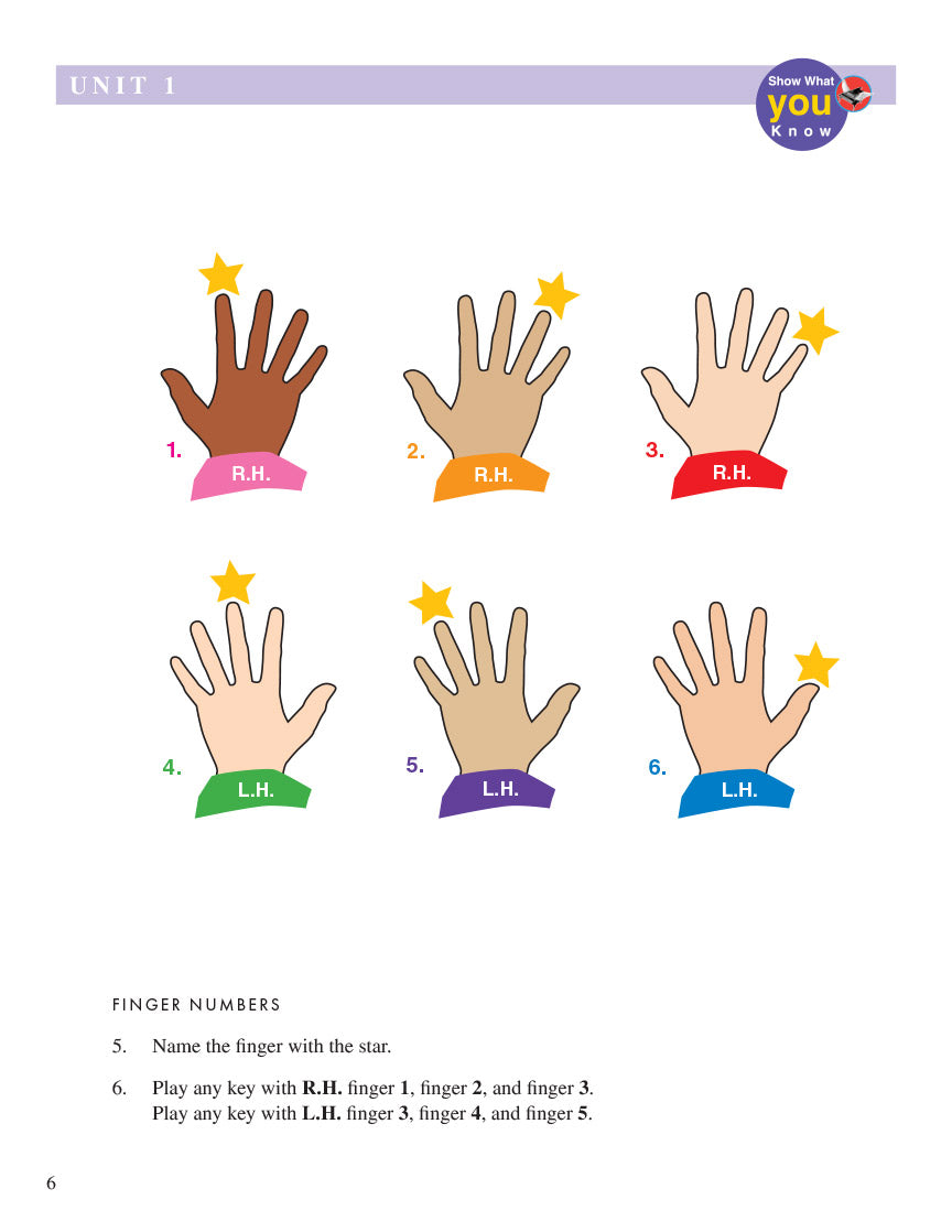 Piano Adventures® Primer Level Unit Assessments