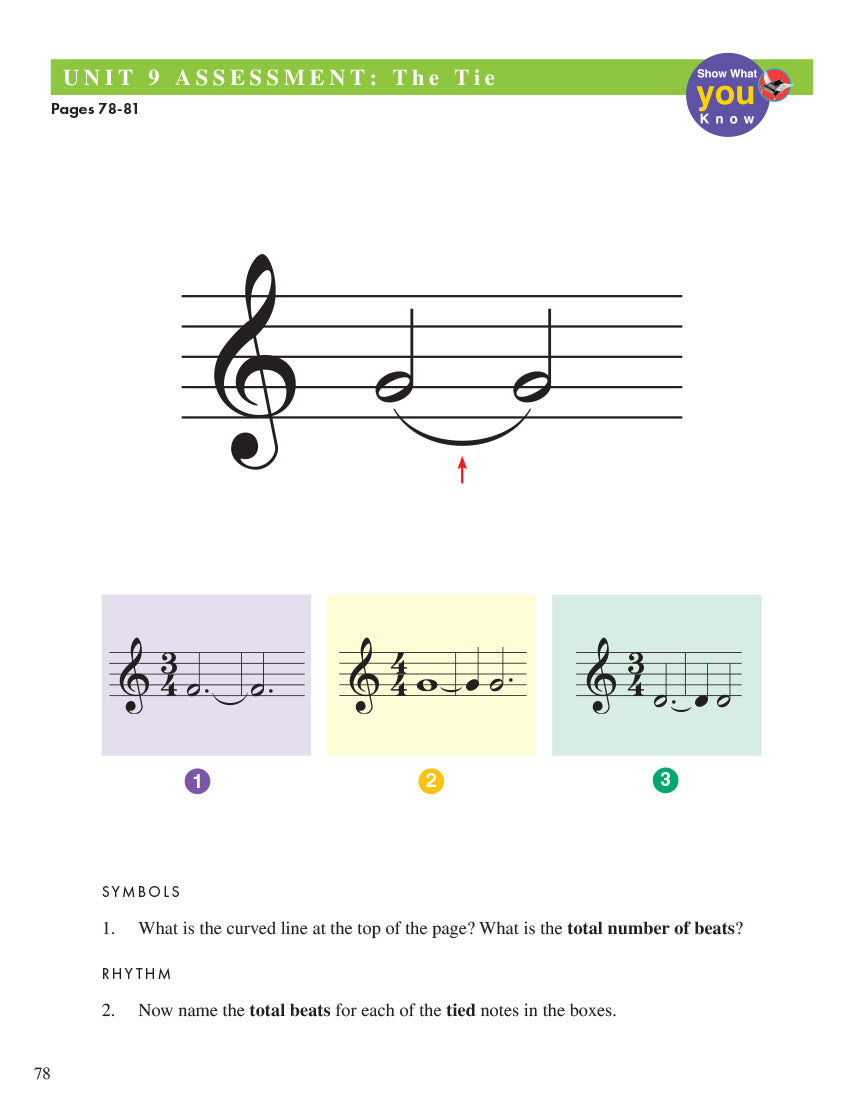 Piano Adventures® Primer Level Unit Assessments