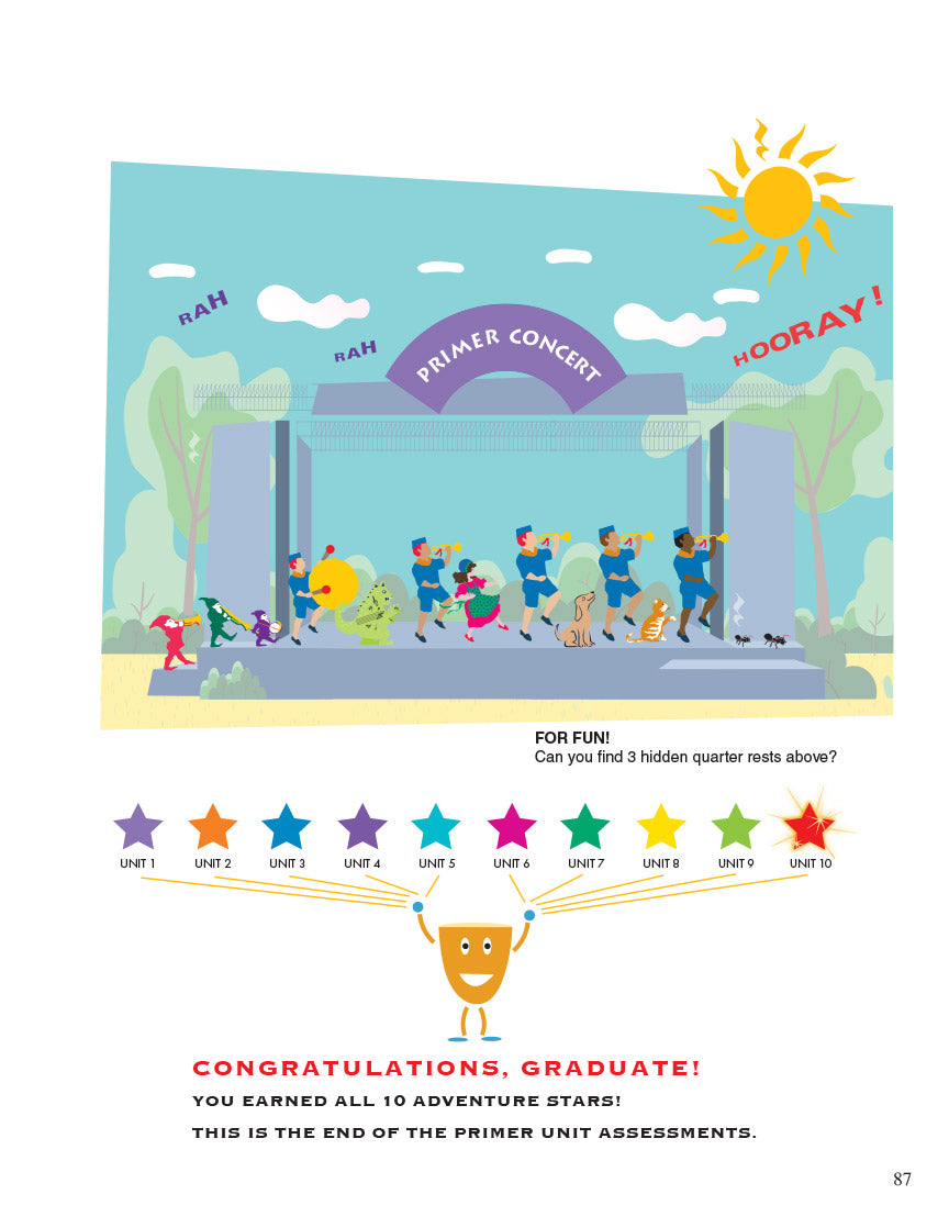 Piano Adventures® Primer Level Unit Assessments