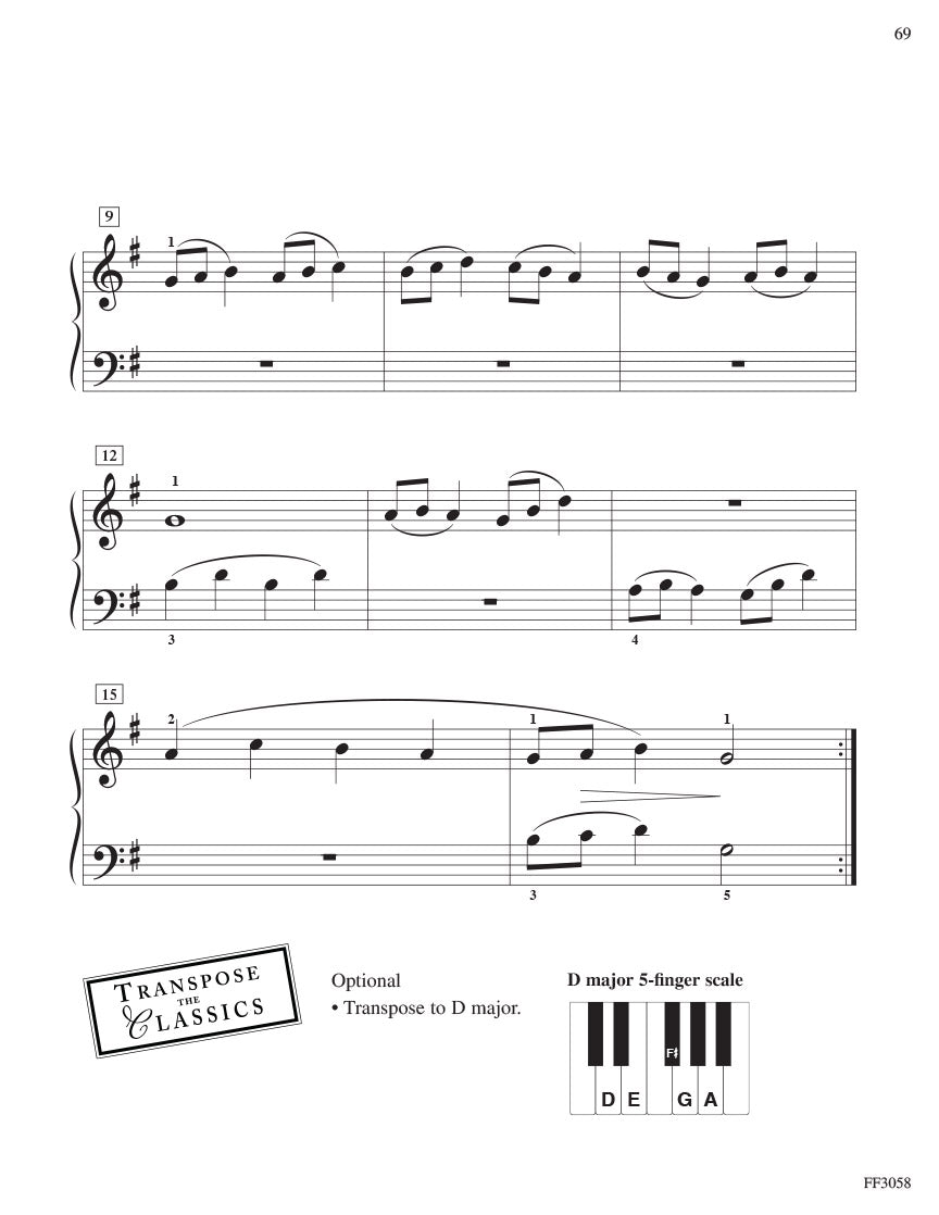 The Developing Artist Preparatory Sightreading