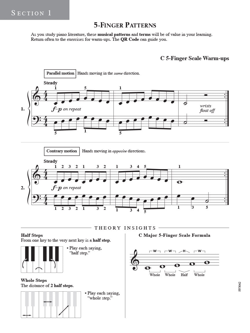 Adult Piano Adventures Literature for the Piano Book 1