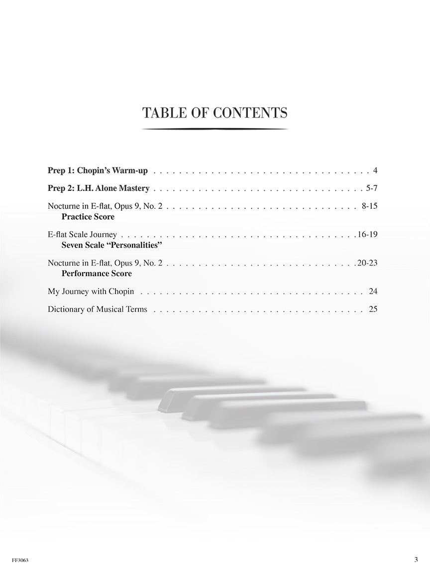 Chopin: Nocturne in E-flat Major, Op. 9, No. 2 (Piano Adventures Masterpiece Series)