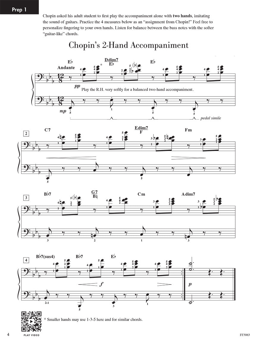 Chopin: Nocturne in E-flat Major, Op. 9, No. 2 (Piano Adventures Masterpiece Series)