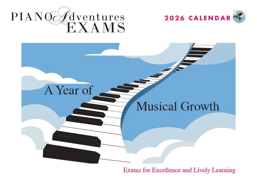 Piano Adventures 2026 Exams Calendar